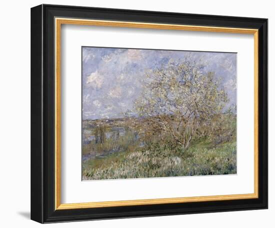 Le Printemps-Claude Monet-Framed Giclee Print