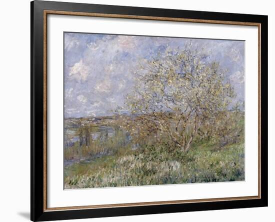 Le Printemps-Claude Monet-Framed Giclee Print