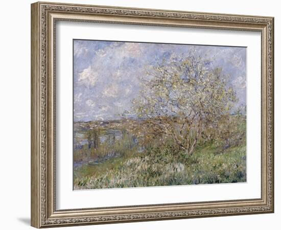 Le Printemps-Claude Monet-Framed Giclee Print