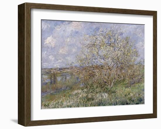 Le Printemps-Claude Monet-Framed Giclee Print