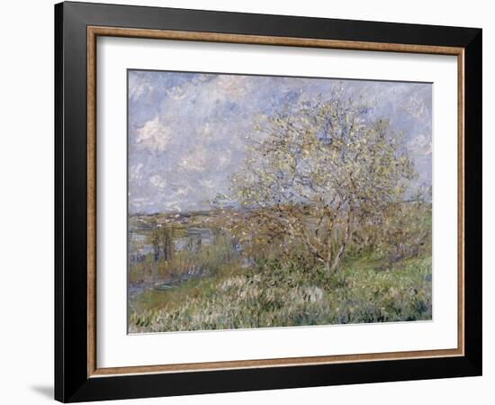 Le Printemps-Claude Monet-Framed Giclee Print