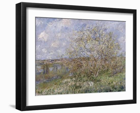 Le Printemps-Claude Monet-Framed Giclee Print