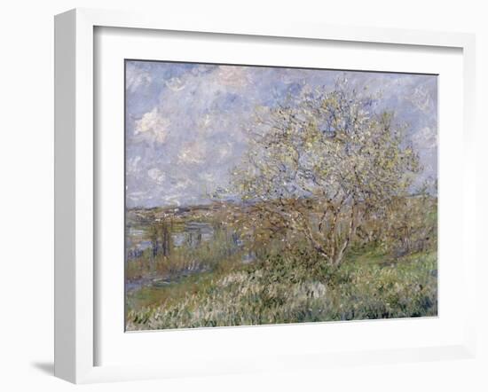 Le Printemps-Claude Monet-Framed Giclee Print
