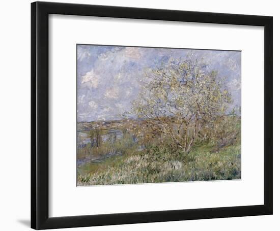 Le Printemps-Claude Monet-Framed Giclee Print