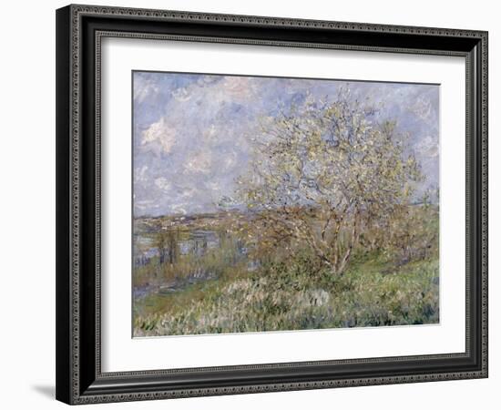 Le Printemps-Claude Monet-Framed Giclee Print