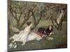 Le Printemps-James Tissot-Mounted Giclee Print