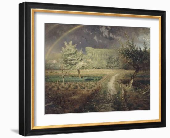 Le printemps-Jean-François Millet-Framed Giclee Print