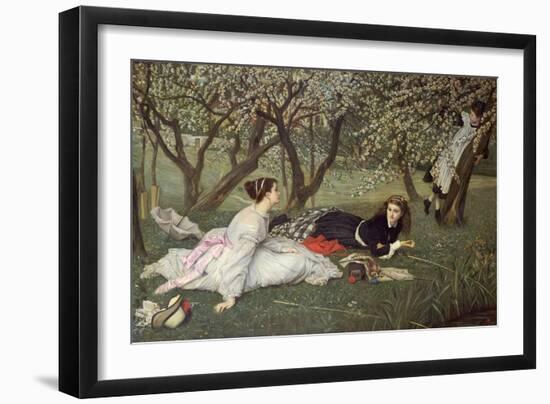 Le Printemps-James Tissot-Framed Giclee Print