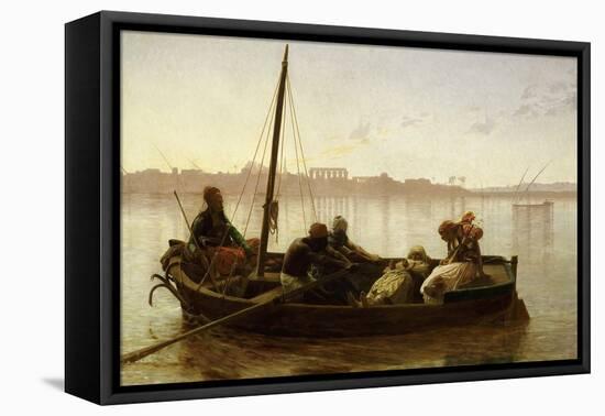 Le Prisonnier (The Prisoner)-Jean Leon Gerome-Framed Premier Image Canvas