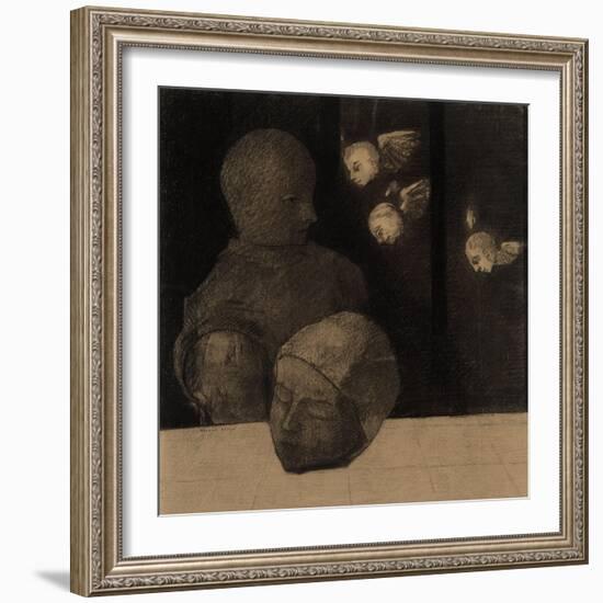 Le Prisonnier-Odilon Redon-Framed Giclee Print