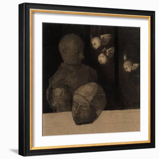 Le Prisonnier-Odilon Redon-Framed Giclee Print