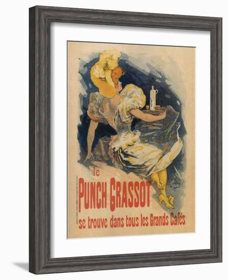 Le Punch Grassot-Jules Chéret-Framed Art Print