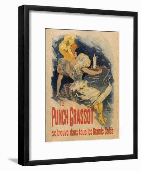 Le Punch Grassot-Jules Chéret-Framed Art Print