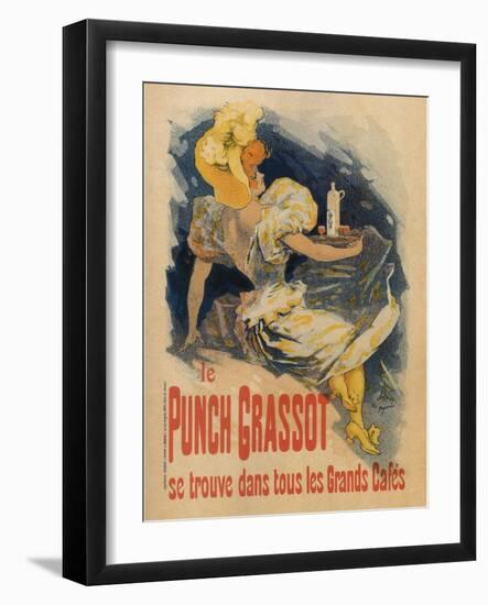 Le Punch Grassot-Jules Chéret-Framed Art Print