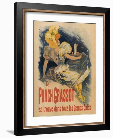 Le Punch Grassot-Jules Chéret-Framed Art Print