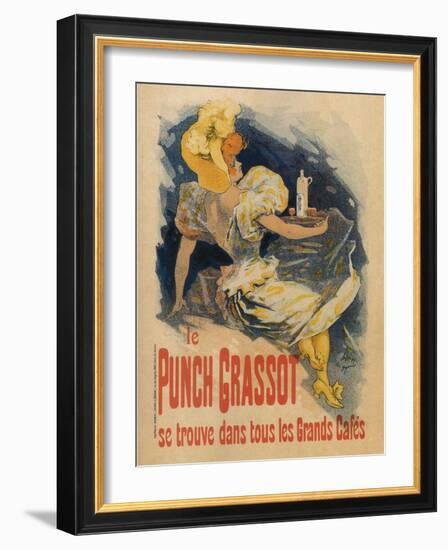 Le Punch Grassot-Jules Chéret-Framed Art Print