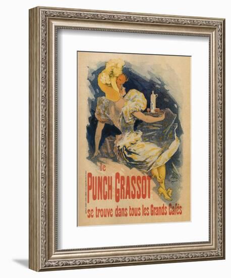 Le Punch Grassot-Jules Chéret-Framed Art Print