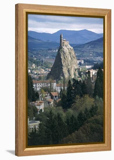 Le Puy En Velay, Haute Loire, Auvergne, France-Adam Woolfitt-Framed Premier Image Canvas
