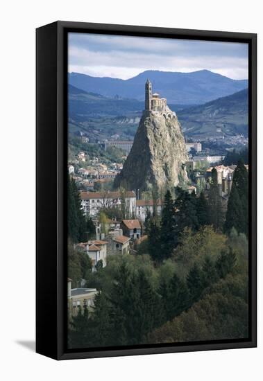 Le Puy En Velay, Haute Loire, Auvergne, France-Adam Woolfitt-Framed Premier Image Canvas