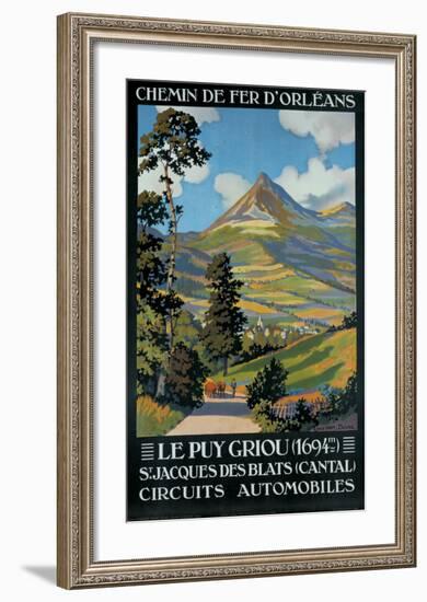 Le Puy Griou-Constant Leon Duval-Framed Giclee Print