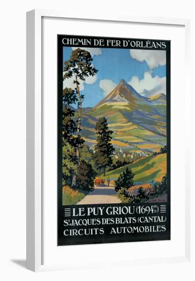 Le Puy Griou-Constant Leon Duval-Framed Giclee Print