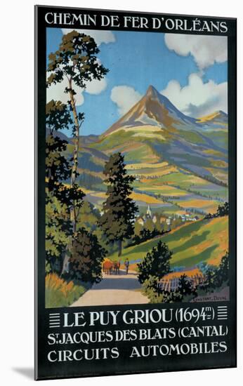 Le Puy Griou-Constant Leon Duval-Mounted Giclee Print