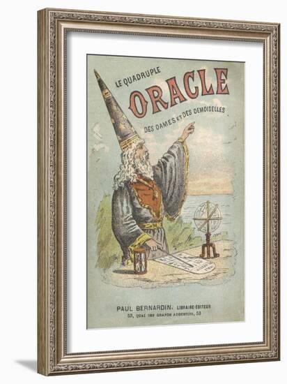 Le Quadruple Oracle des Dames et des Demoiselles' a French Manual of Popular Magic-null-Framed Art Print