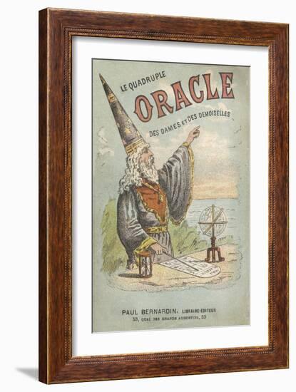 Le Quadruple Oracle des Dames et des Demoiselles' a French Manual of Popular Magic-null-Framed Art Print