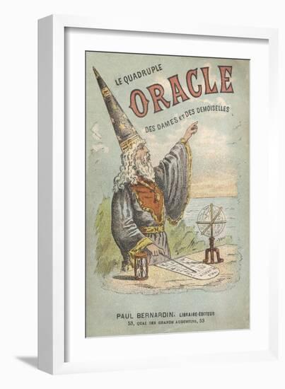 Le Quadruple Oracle des Dames et des Demoiselles' a French Manual of Popular Magic-null-Framed Art Print