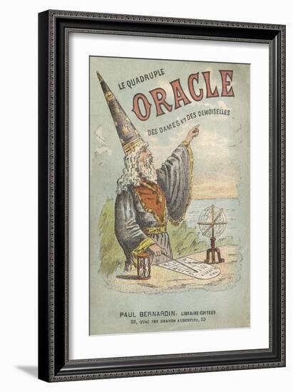 Le Quadruple Oracle des Dames et des Demoiselles' a French Manual of Popular Magic-null-Framed Art Print