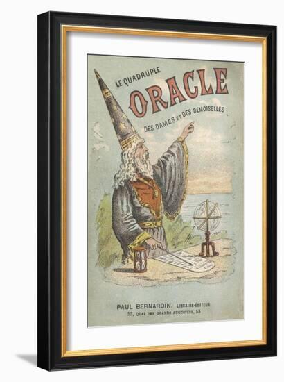 Le Quadruple Oracle des Dames et des Demoiselles' a French Manual of Popular Magic-null-Framed Art Print