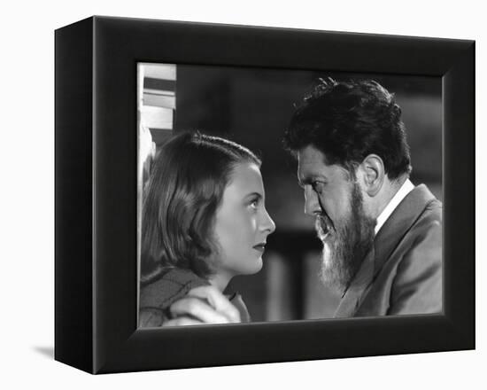 Le Quai des Brumes Port of Shadows by MarcelCarne with Michel Simon and Michele Morgan, 1938 (scena-null-Framed Stretched Canvas