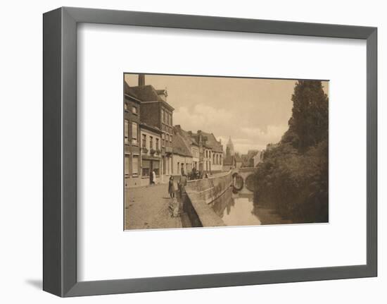 'Le Quai des Ménétriers', c1928-Unknown-Framed Photographic Print