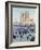 Le Quai St. Michel and Notre Dame, 1901-Maximilien Luce-Framed Giclee Print