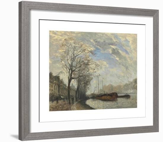 Le Quais, Paris-Frank Myers Boggs-Framed Premium Giclee Print