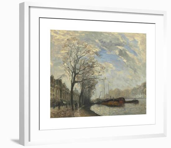 Le Quais, Paris-Frank Myers Boggs-Framed Premium Giclee Print