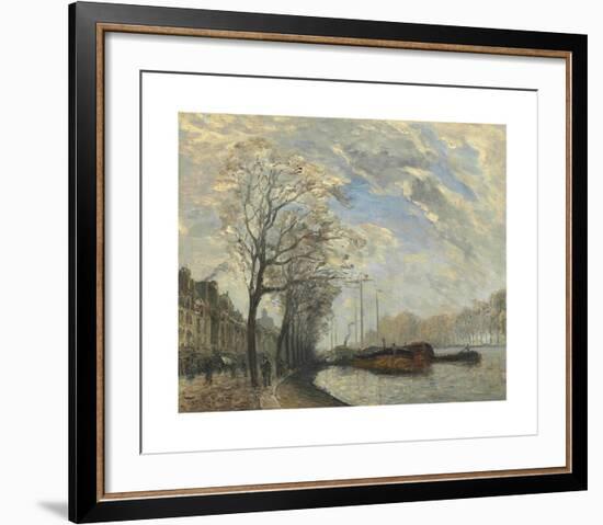 Le Quais, Paris-Frank Myers Boggs-Framed Premium Giclee Print