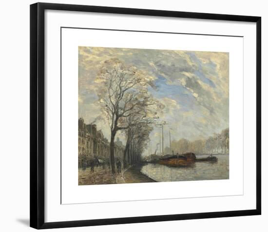 Le Quais, Paris-Frank Myers Boggs-Framed Premium Giclee Print