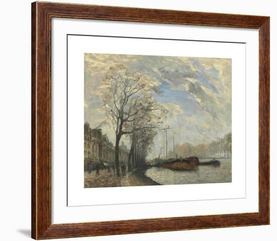 Le Quais, Paris-Frank Myers Boggs-Framed Premium Giclee Print