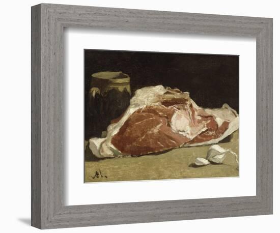 Le quartier de viande-Claude Monet-Framed Giclee Print