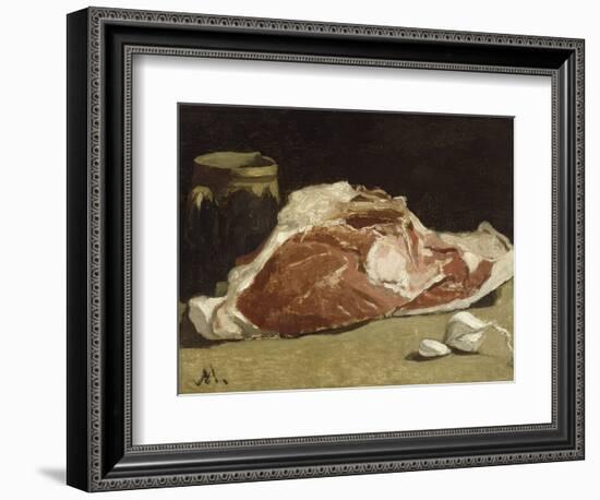Le quartier de viande-Claude Monet-Framed Premium Giclee Print