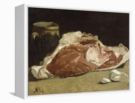Le quartier de viande-Claude Monet-Framed Premier Image Canvas