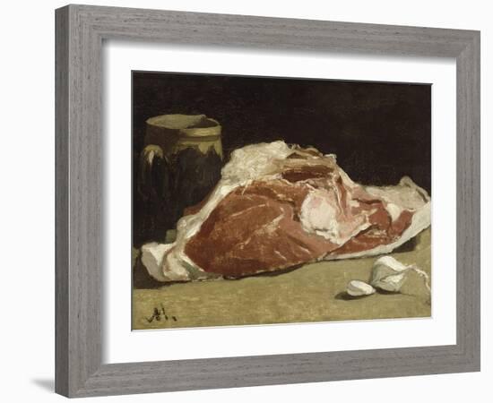 Le quartier de viande-Claude Monet-Framed Giclee Print