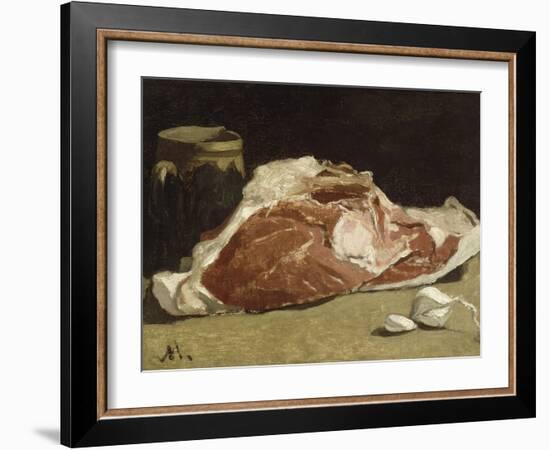 Le quartier de viande-Claude Monet-Framed Giclee Print