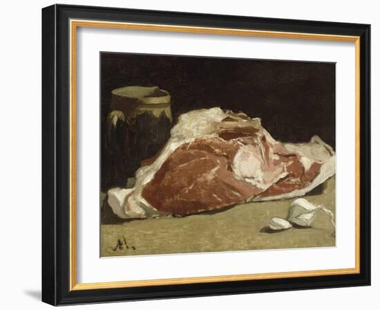 Le quartier de viande-Claude Monet-Framed Giclee Print