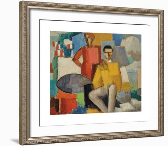 Le Quatorze juillet-Roger De La Fresnaye-Framed Premium Giclee Print