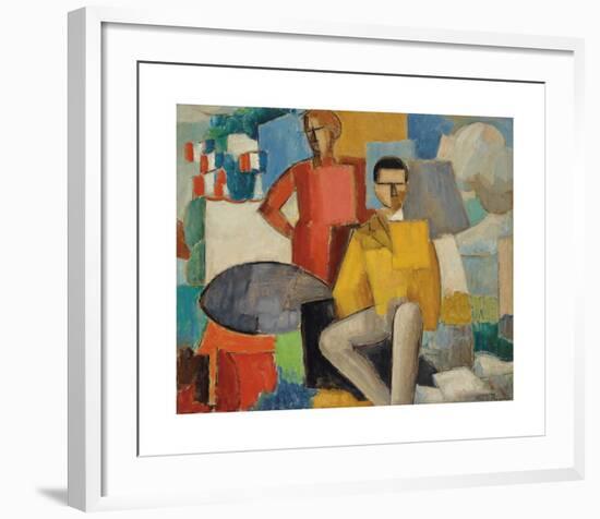 Le Quatorze juillet-Roger De La Fresnaye-Framed Premium Giclee Print