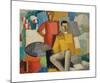 Le Quatorze juillet-Roger De La Fresnaye-Mounted Premium Giclee Print