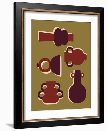 Le Quotidien - Vases Collections-Margaux Fugier-Framed Giclee Print