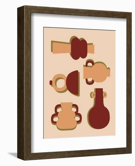 Le Quotidien - Vases Collections-Margaux Fugier-Framed Giclee Print